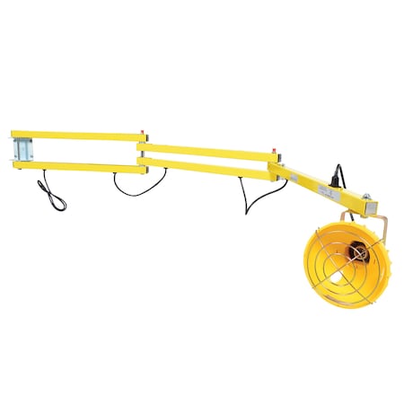 Vestil Incandescent Double Arm Load Light, 90" LL-90